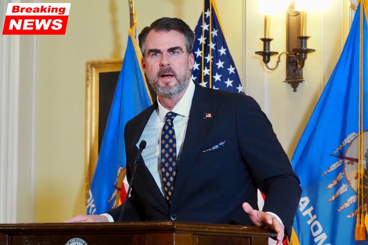 Governor Stitt of Oklahoma denounces "politically motivated" accusations and speaks out on the inmate release controversy