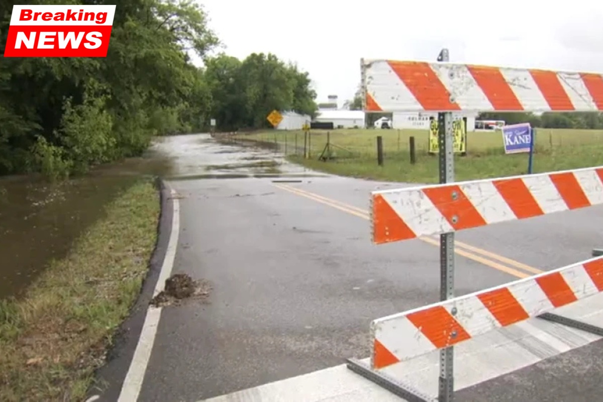 In Tulsa County and Collinsville, flooding results in numerous road closures