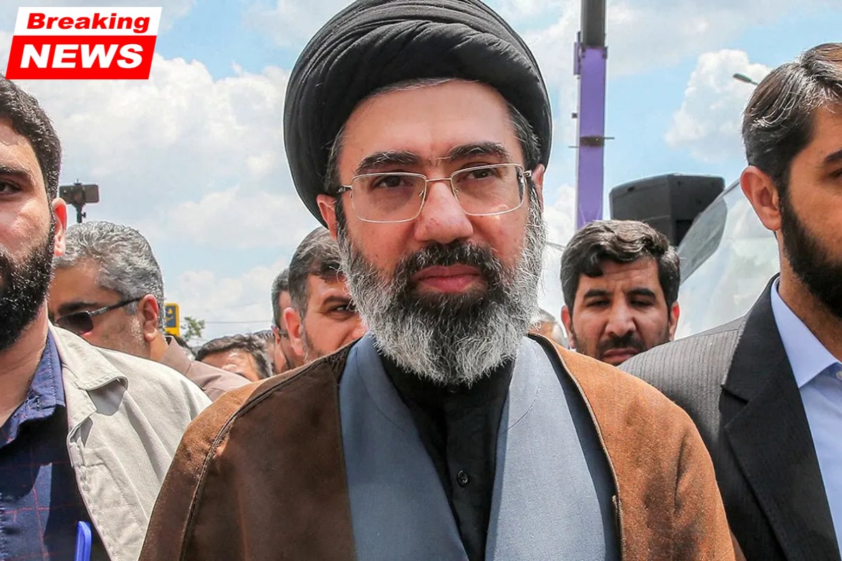In a "unprecedented" courier arrangement, "designated target" Mojtaba Khamenei will sign a deal with Trump