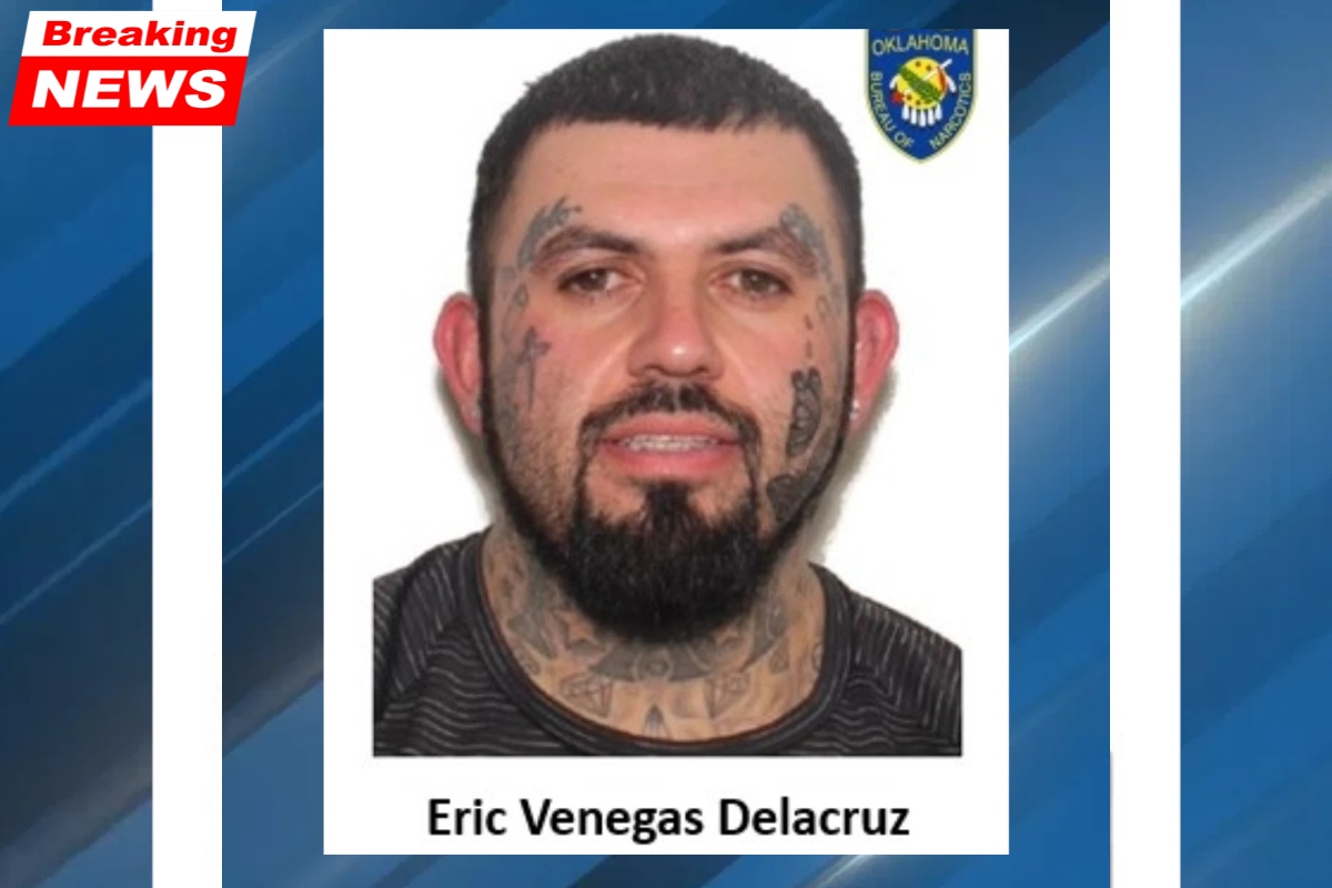 OBN, Enid police detention Eric Delacruz Venegas; Twenty pounds of meth were found under warrants