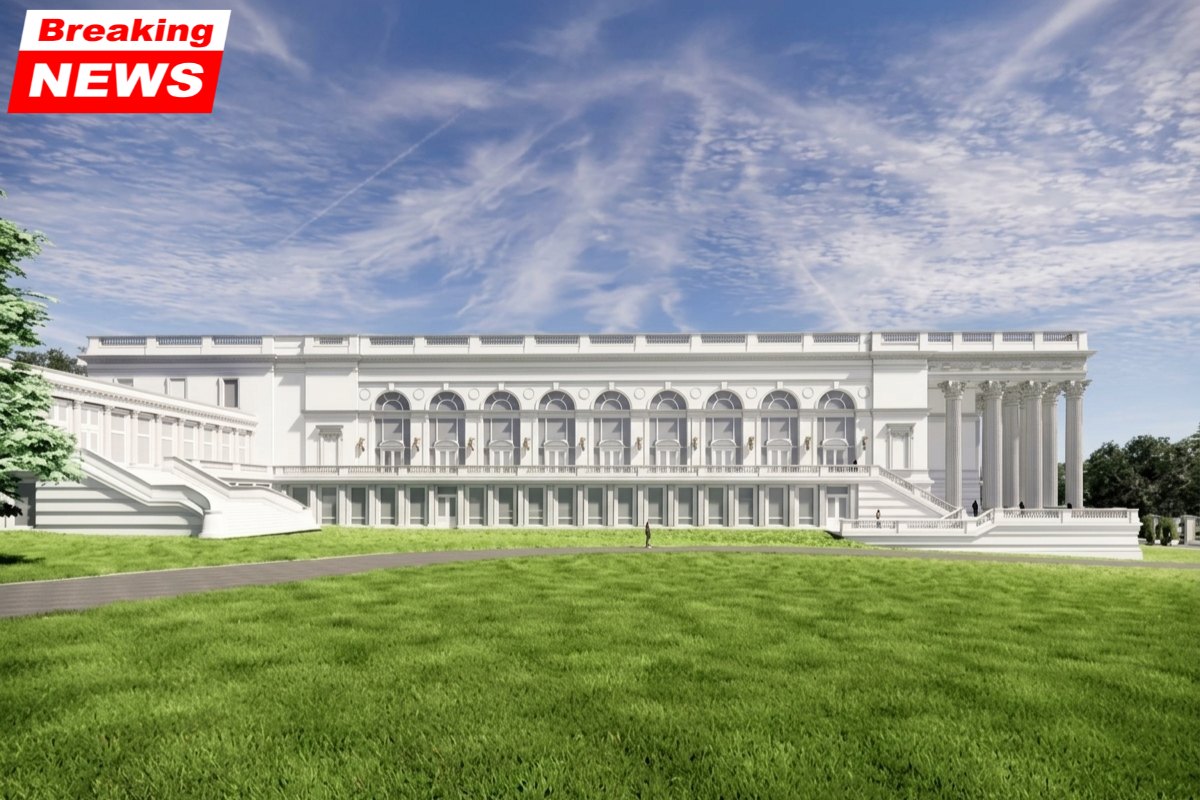 President Trump defends $400 million price tag for the White House ballroom construction project