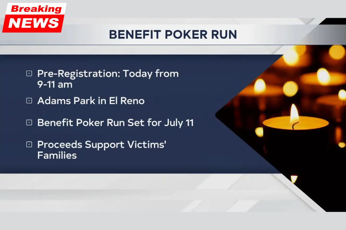 To raise money for the victims of the I-40 wrong-way crash, the El Reno community organizes a poker run