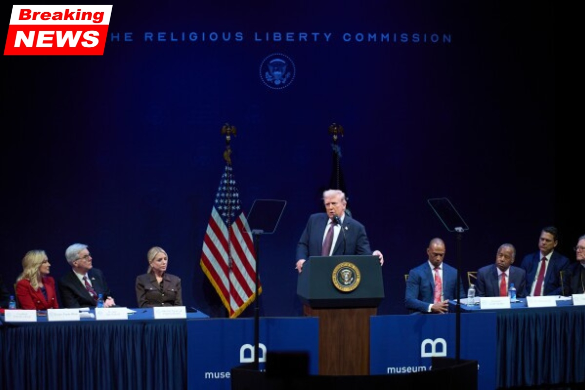 Trump's religious liberty commission has a wish list that includes rejecting church and state separation
