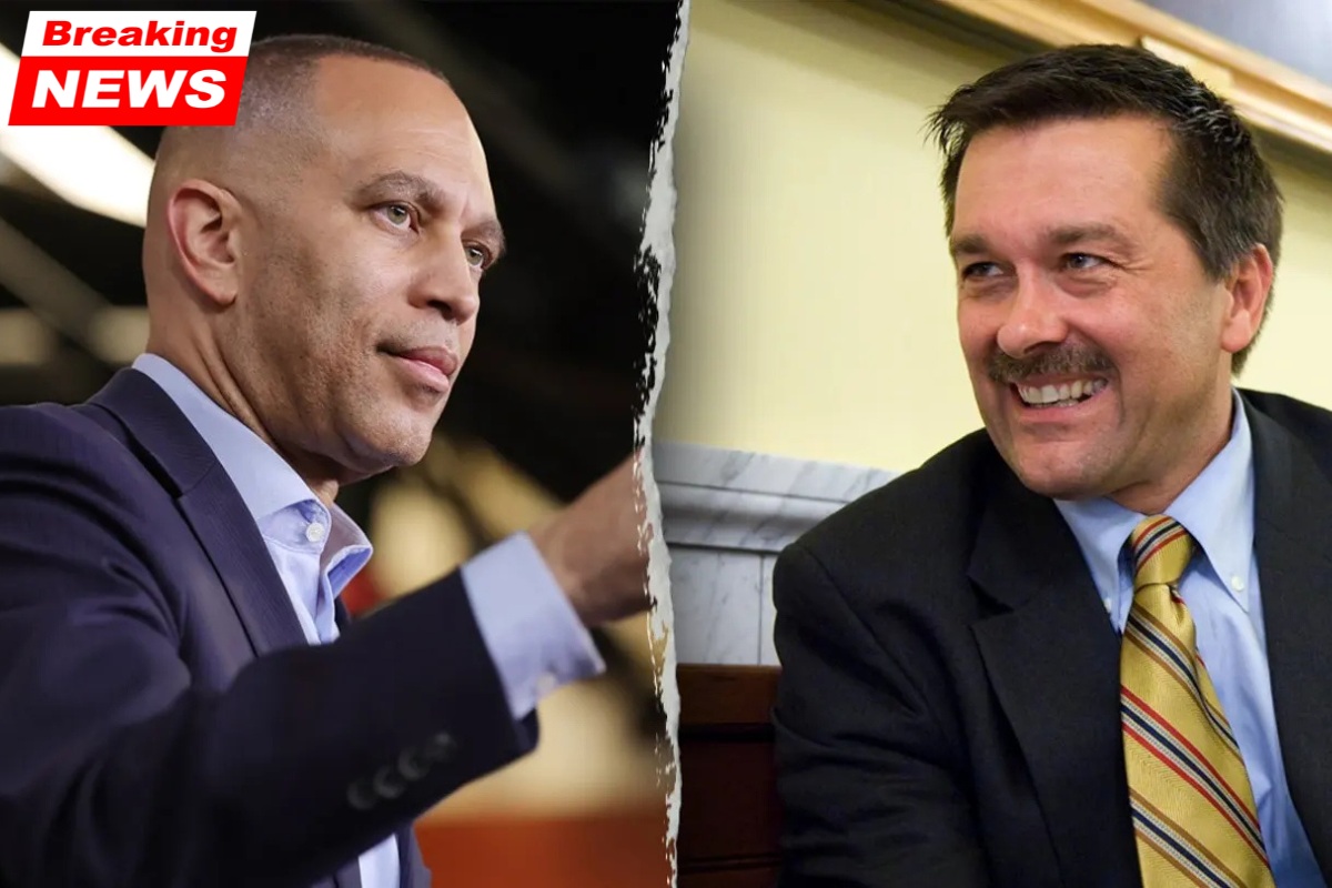 Virginia's Republican leader denounces Jeffries' "power-hungry" behavior as the Democratic Party implements a "insane" strategy to assume control of the Supreme Court