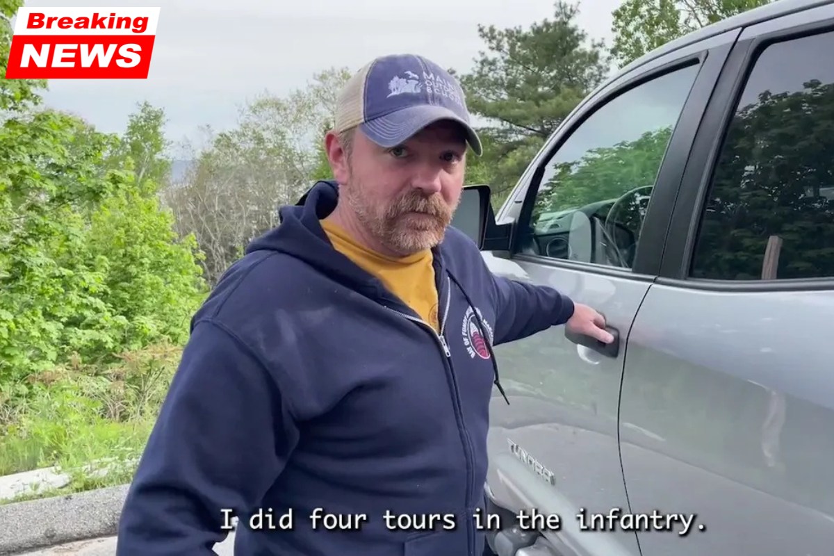 Watch: When confronted about a post making fun of a soldier, Platner refuses to apologize to voters and Purple Heart recipients